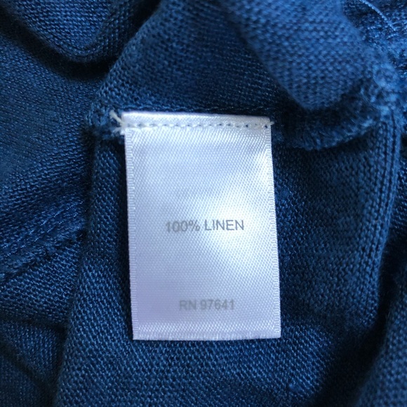 J.JILL Linen Twist Front Sleeveless Shirt … - Picture 10 of 10